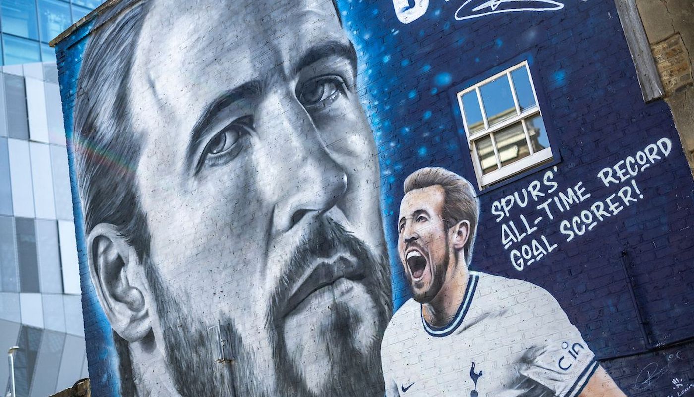 12. Harry Kane is honoured with this mural