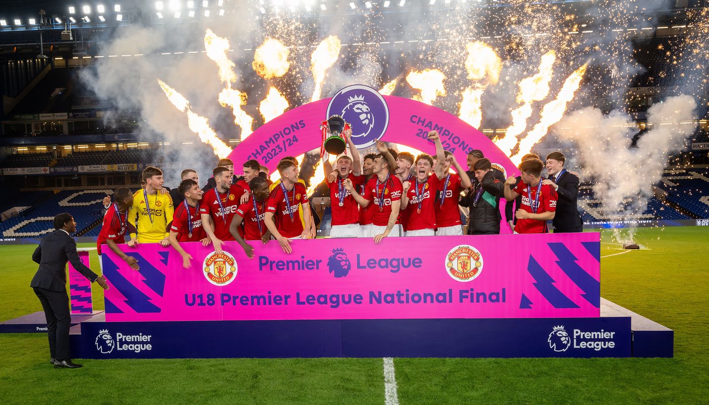 202324 Man Utd U18 PL champions