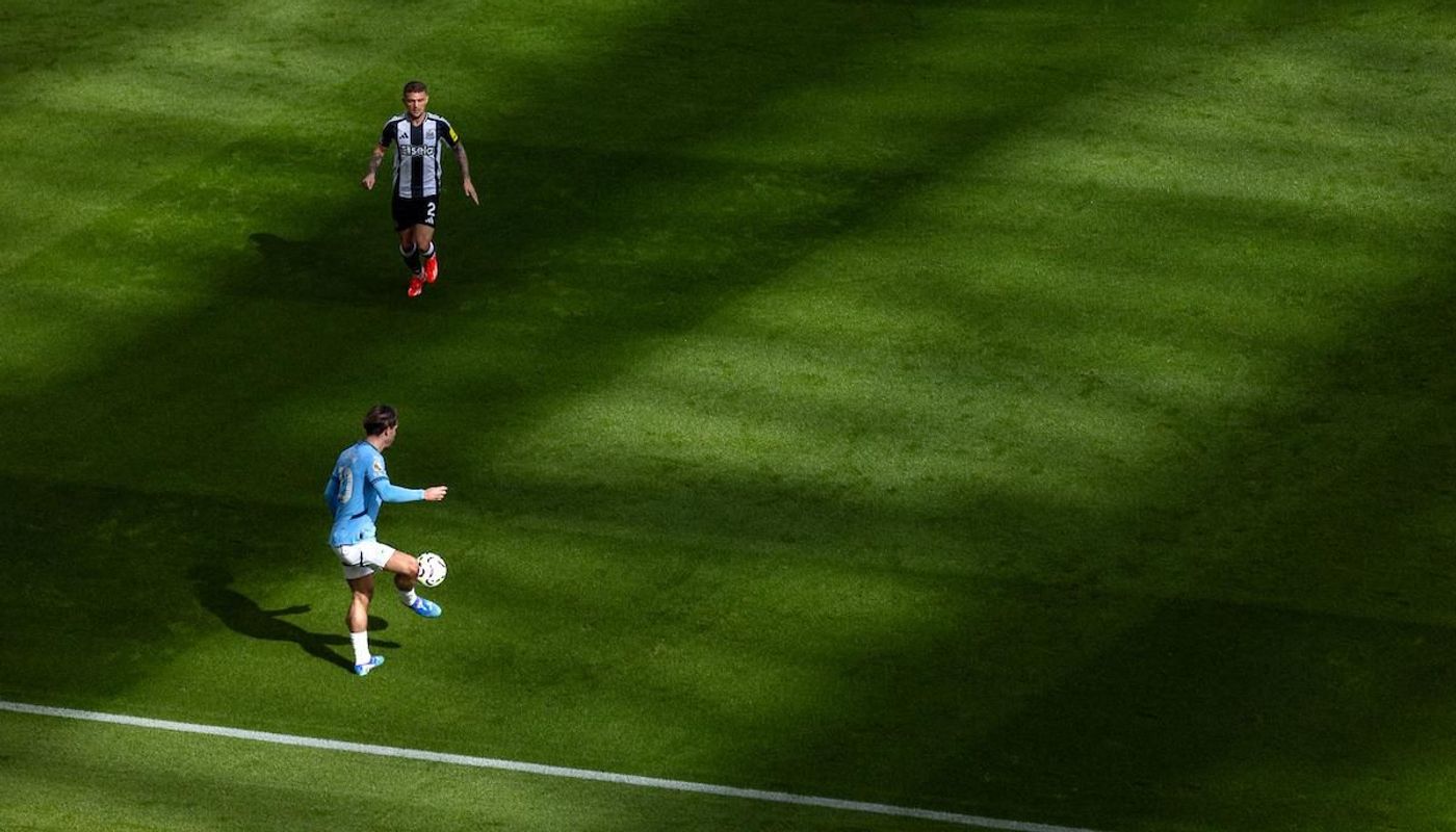 3. Touchline tekkers by Jack Grealish