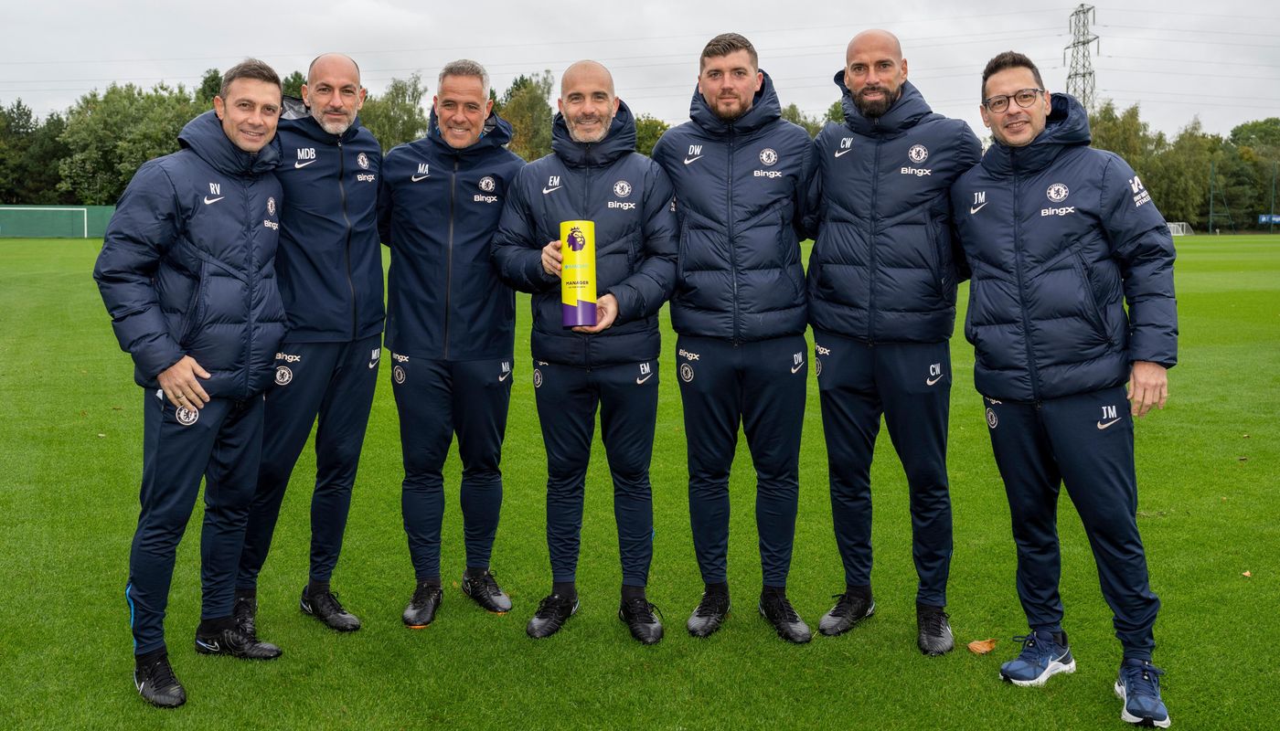 Maresca and his coaching staff