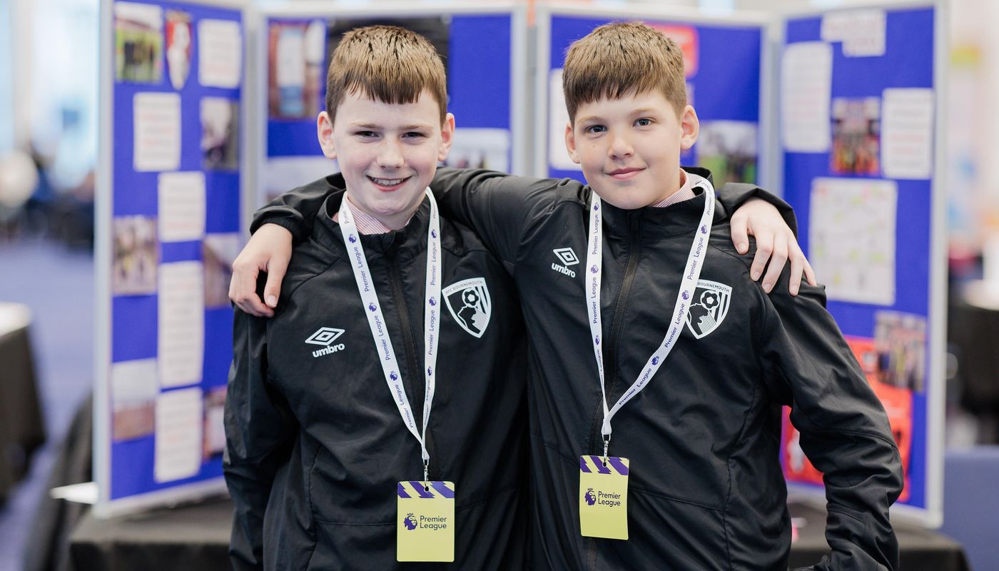 Premier League Inspires Challenge 2024, Charlie and Evan, AFC Bournemouth